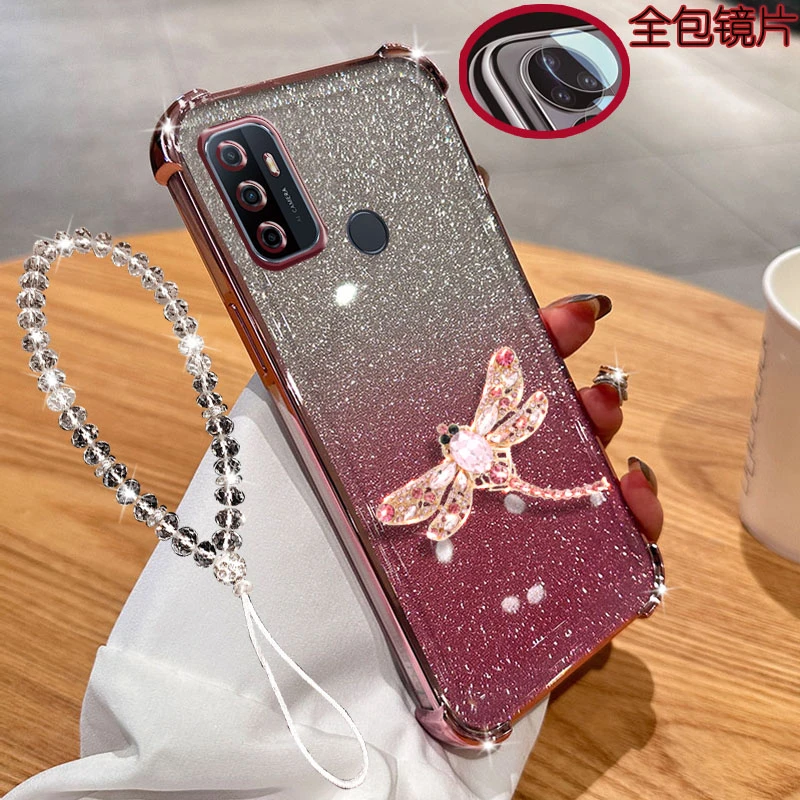 适用oppoa32手机壳PDVM00气囊软胶保护套镜头全包边新软壳奢华