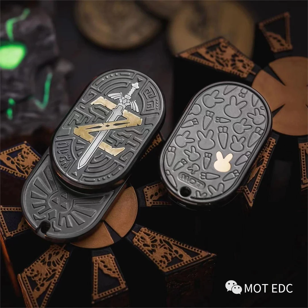 【虎头局】MOT律动暴躁兔机械推牌金属解压玩具EDC全新父亲节礼物