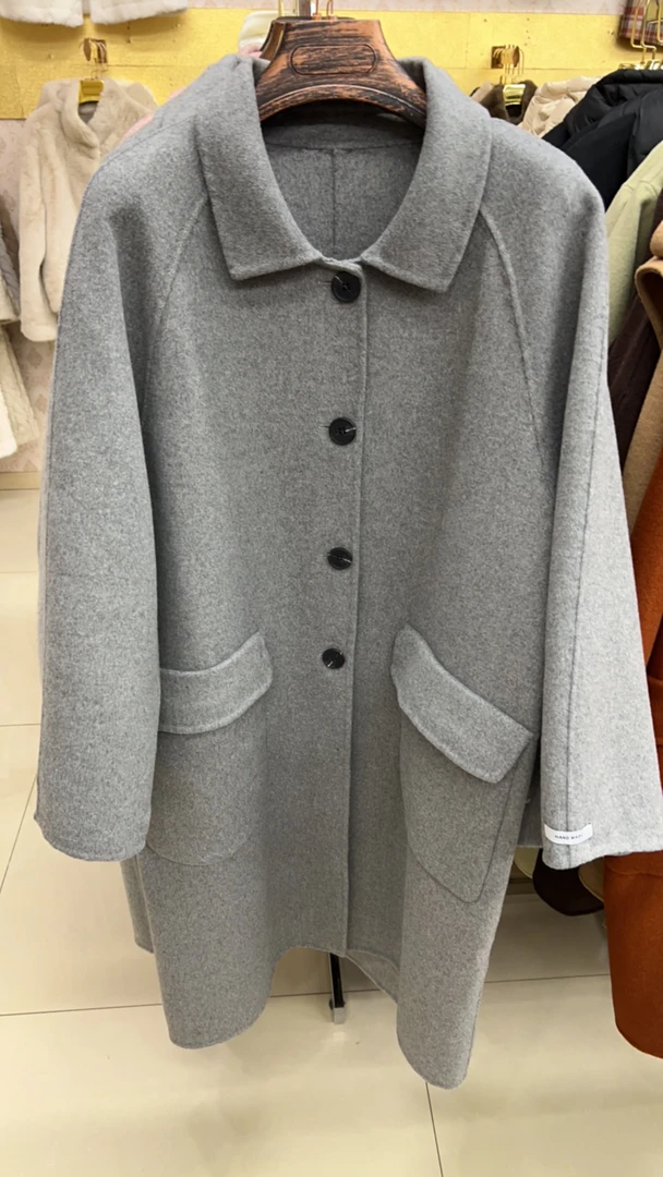 羊绒大衣 双面尼大衣 羊毛大衣 澳洲羊毛