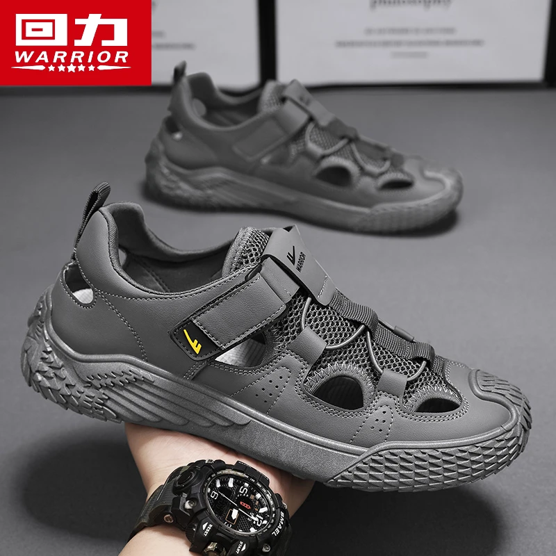 回力男鞋夏季轻薄透气镂空网面运动鞋男士防滑耐磨百搭时尚休闲鞋