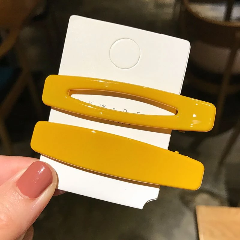 发夹女韩国ins网红发卡鸭嘴边夹少女简约刘海夹子头饰顶夹后脑勺