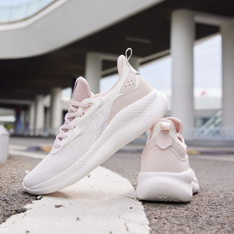 361°一脚蹬女鞋运动鞋夏季新款情侣跑步鞋跳绳鞋网面透气跑鞋