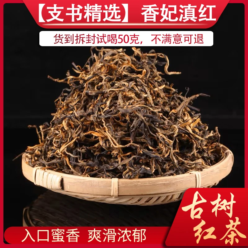 【镇夷古茶】香妃滇红高山古树滇红茶 一芽一叶古树头春滇野生红茶