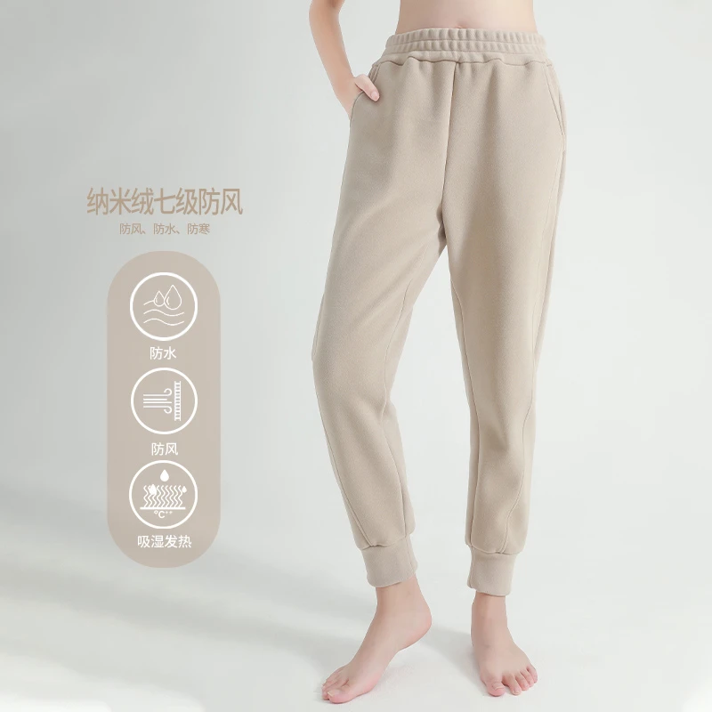 纳米绒7级防风裤拼接女款 DJ3010