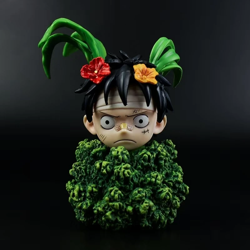 海贼王 草丛三憨之小路飞 可爱型gk手办模型车载摆件周边生日礼物