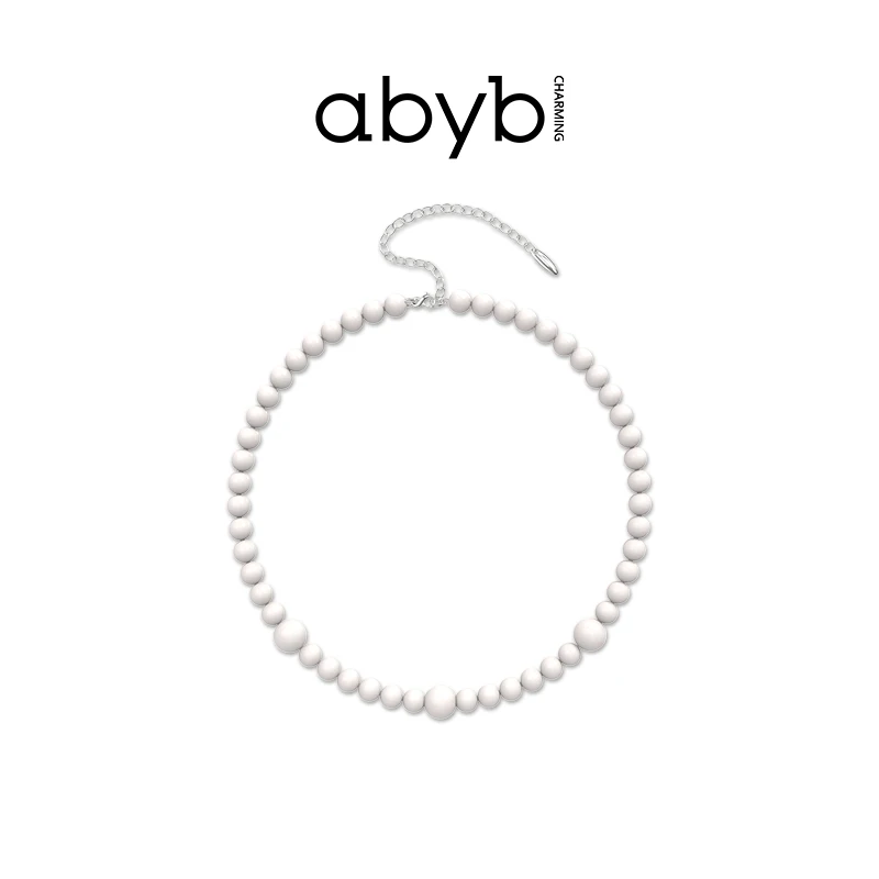 ABYBCHARMING 铜合金玻璃项链 圆舞曲项链