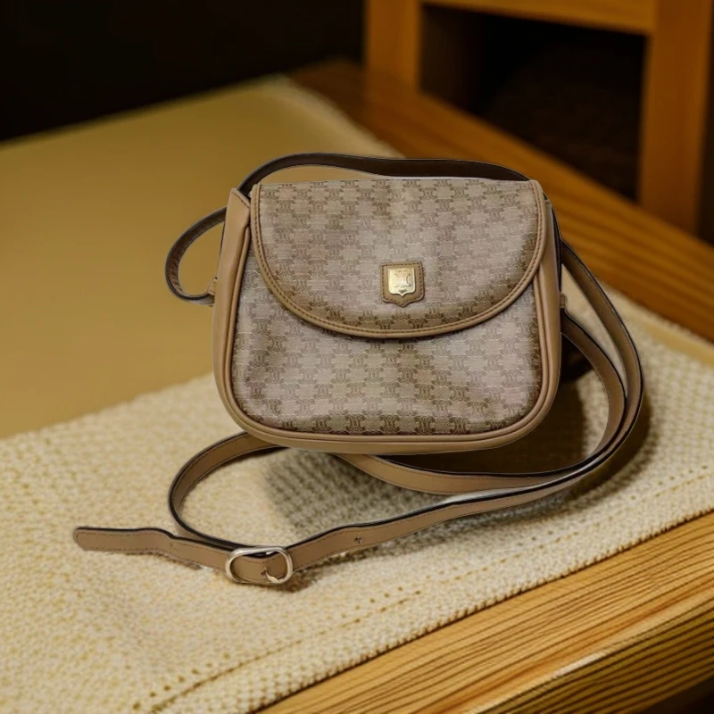 95新 Celine/思琳 老花马鞍包 919 9405