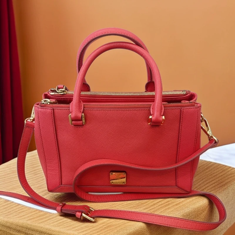 95新 MCM 粉色手提包 947 1405