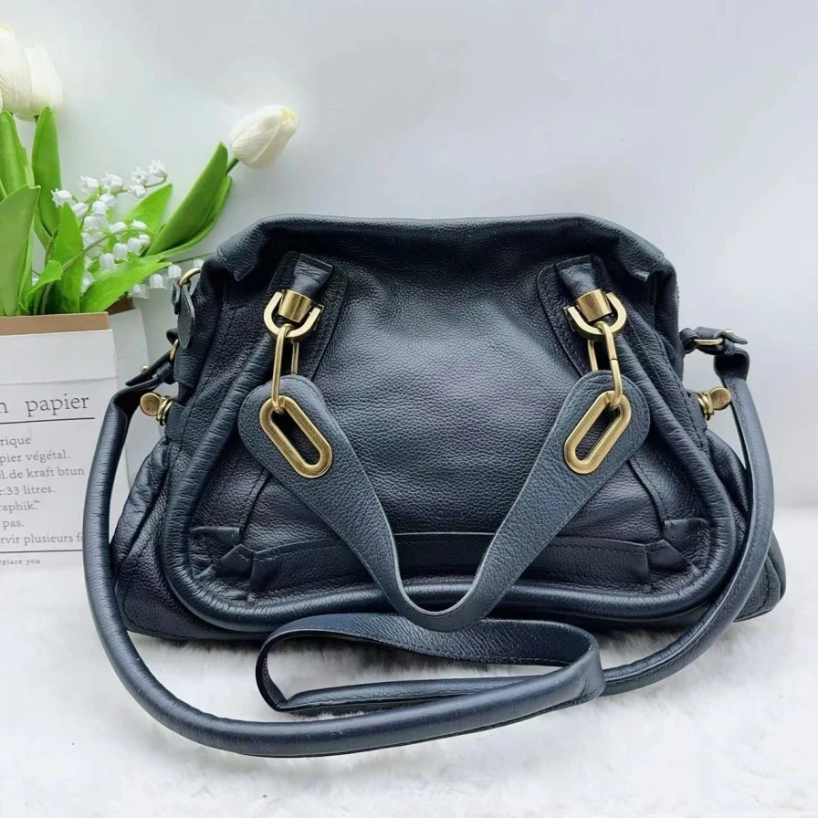 95新 Chloe/蔻依 深色三角包 900 3772