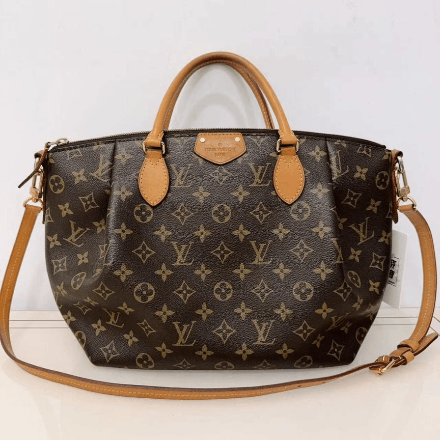 95新 LouisVuitton/路易威登  老花饺子包 907 8108