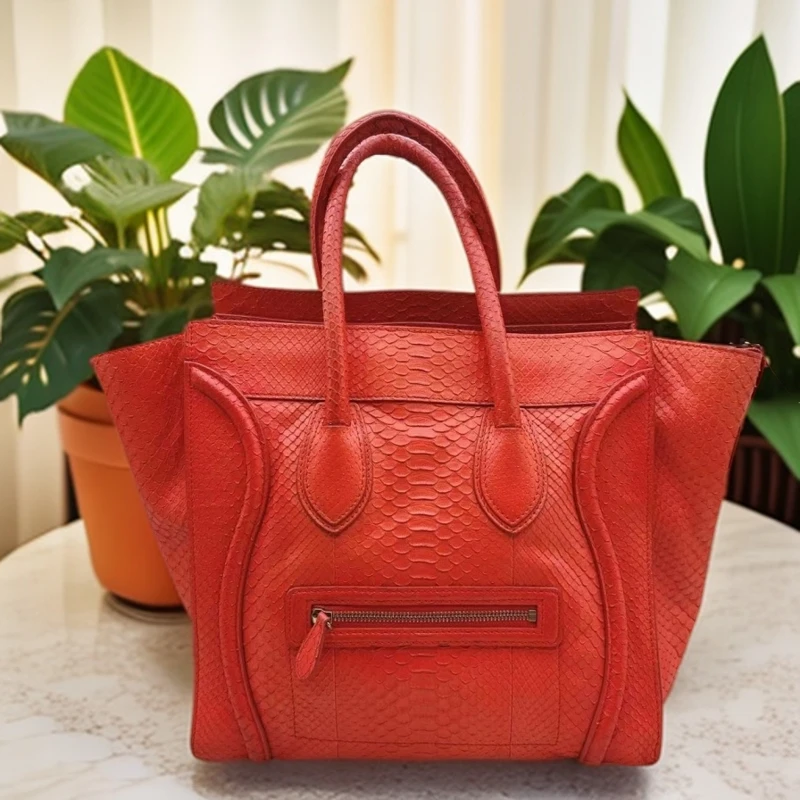 95新 Celine/思琳 橙色包 1032 2607