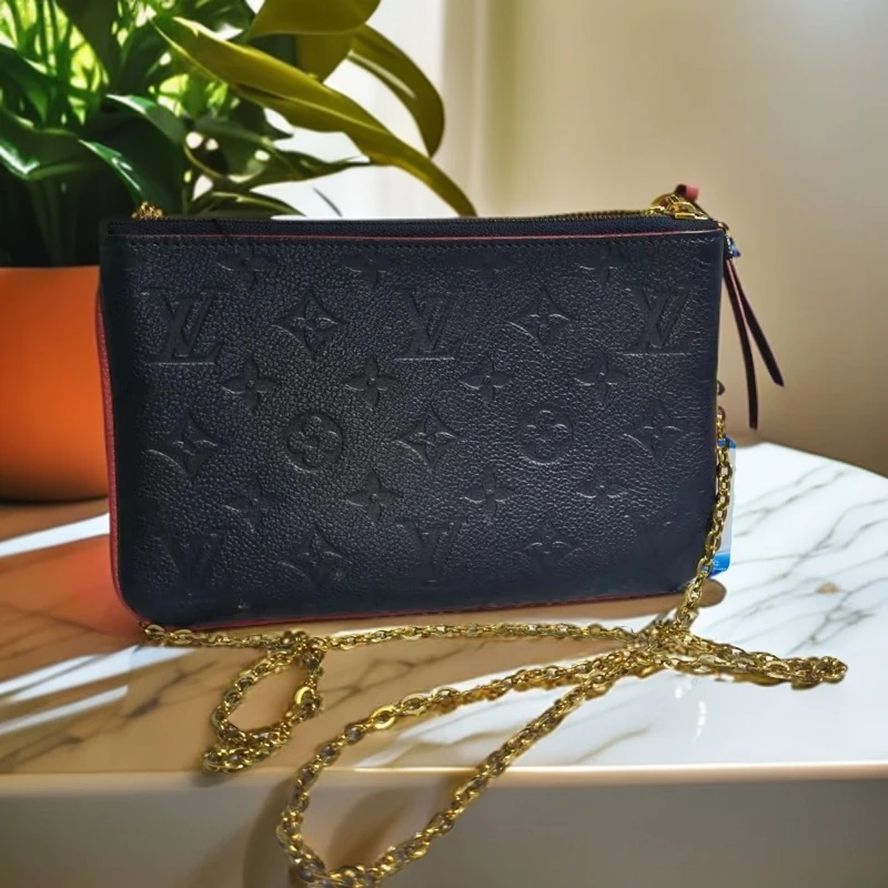 95新 LouisVuitton/路易威登 黑色链条包 1003 7918