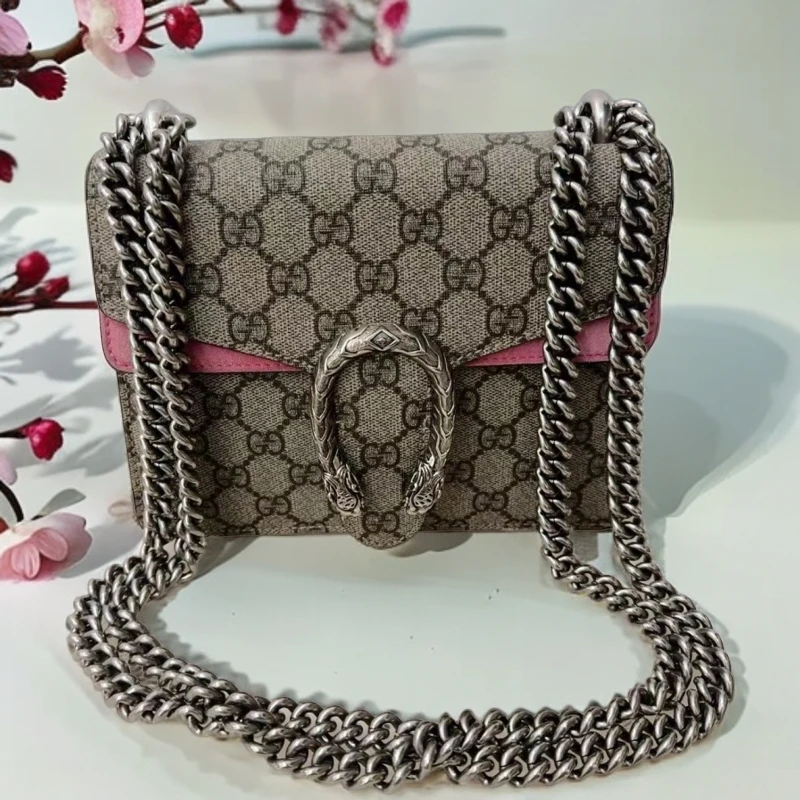 95新 GUCCI/古驰  老花酒神包 930 1659