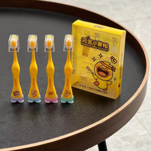 1032    发3盒，RY-小黄鸭儿童牙刷4支/盒
