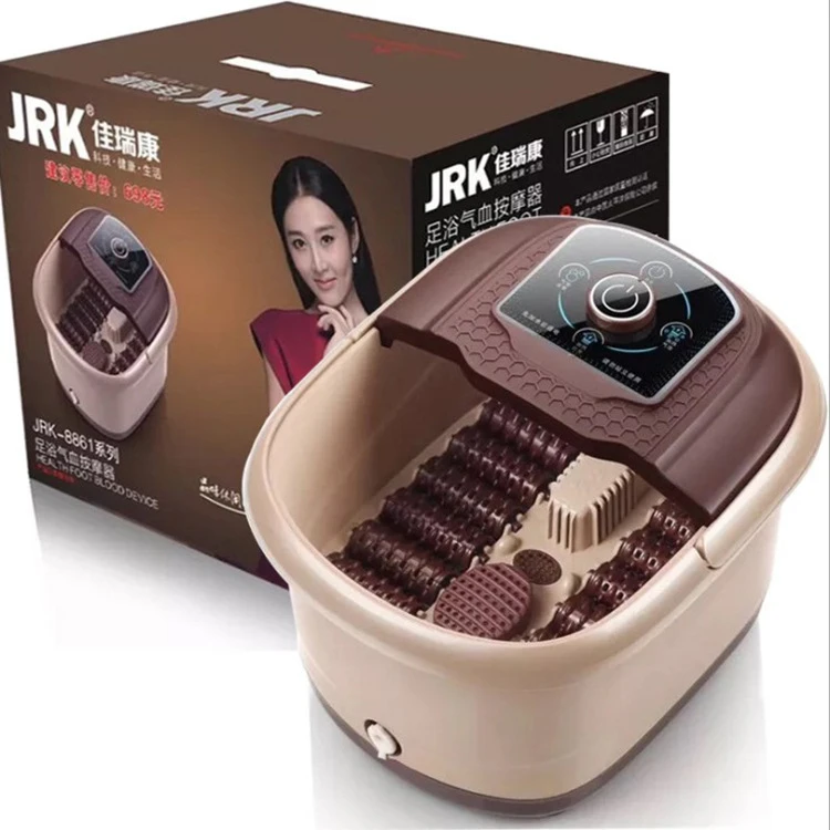 全自动加热足浴盆电动足浴机泡脚桶会销礼品足浴器洗脚盆家用