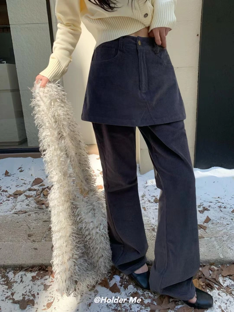 yao'yao推荐特别好看显瘦百搭遮胯韩系神裤#6759