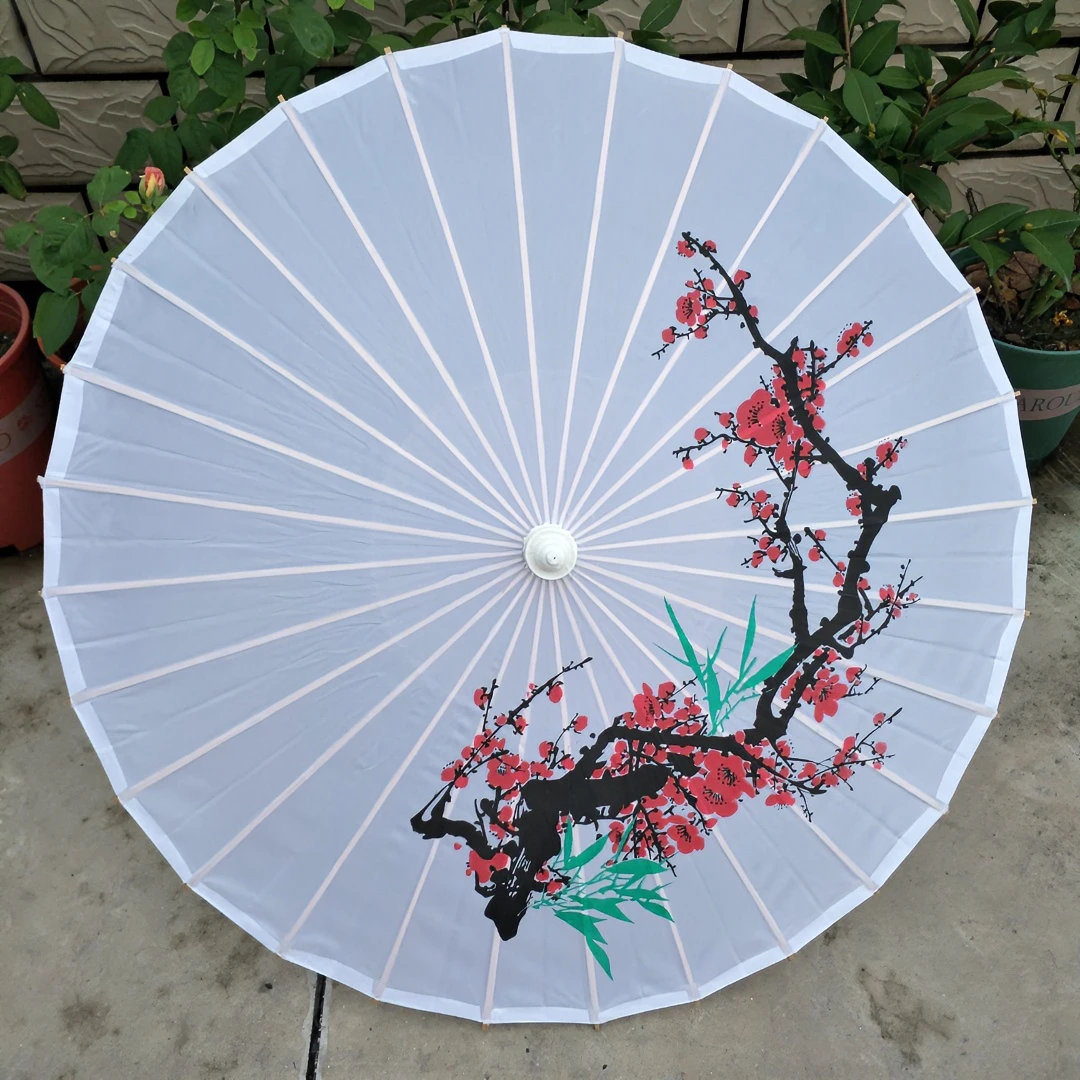 工艺伞舞蹈伞跳舞伞广场舞旗袍走秀道具装饰吊顶梅花牡丹荷花布伞
