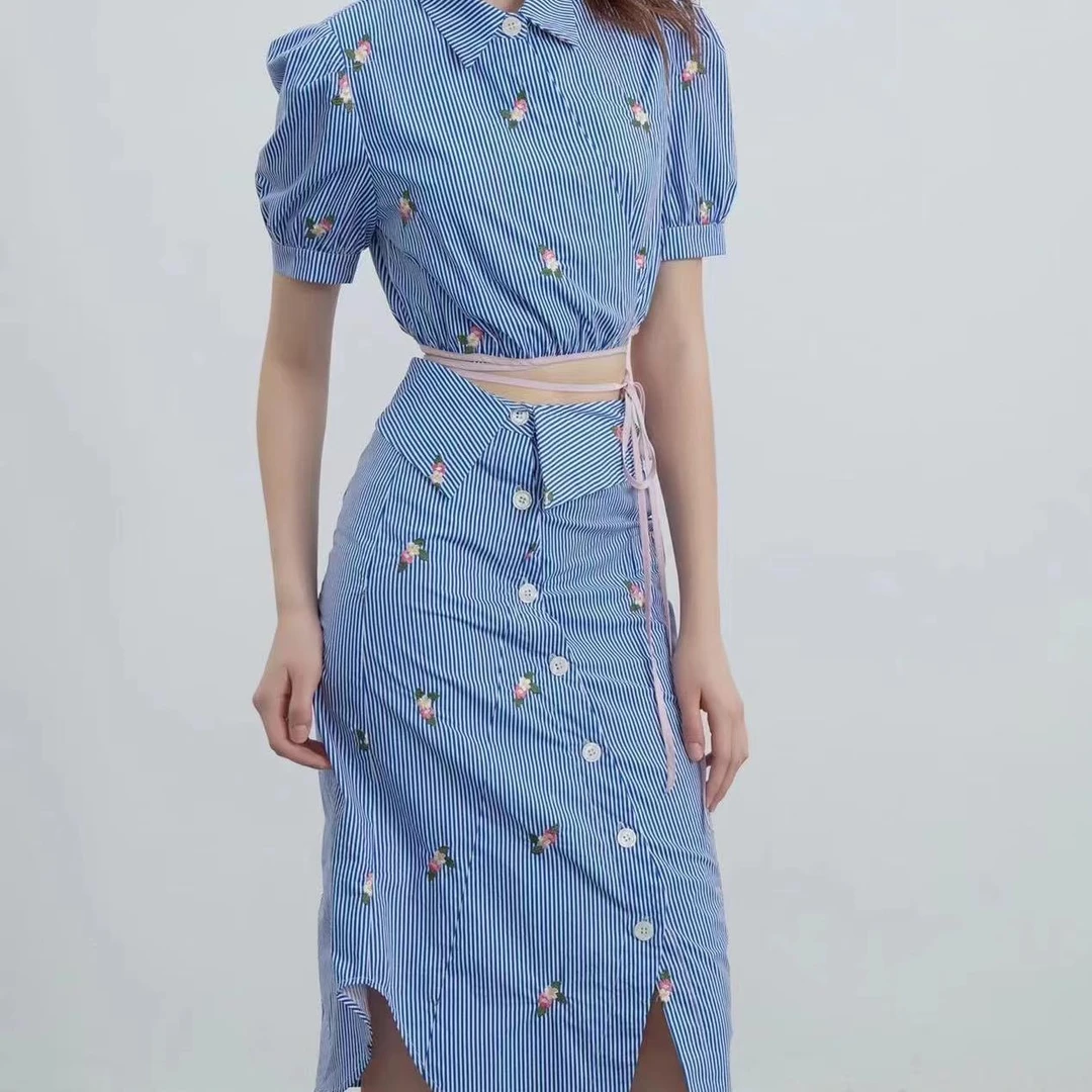 2025新款设计师款甜美衬衫 CCX700015006