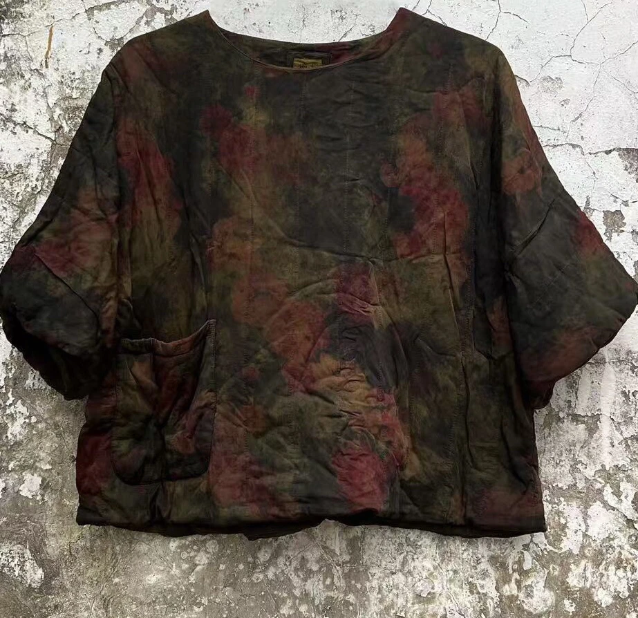 冬冬分享《樆木》416复古碎花棉袄