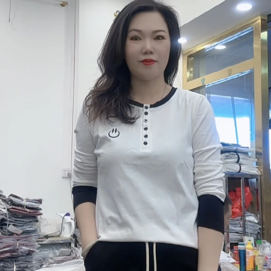 （芬芬家）新款时尚休闲百搭修身T恤3335