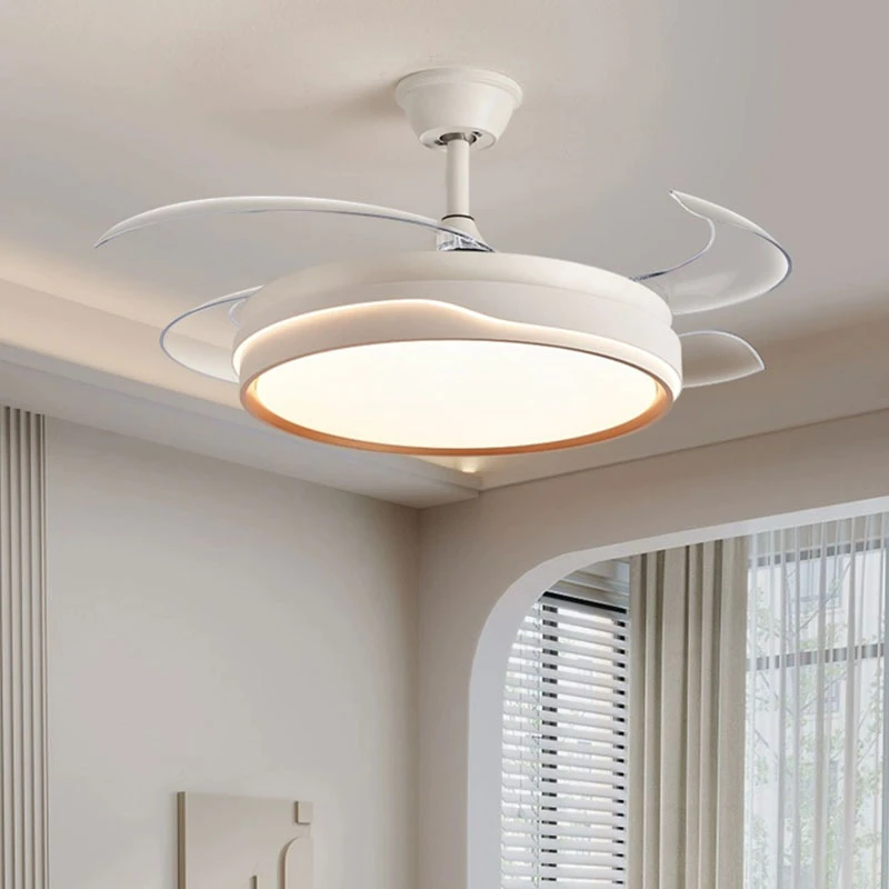 隐形变频风扇专用灯大静音家用吊扇灯客厅餐厅卧室的风扇专用吊灯