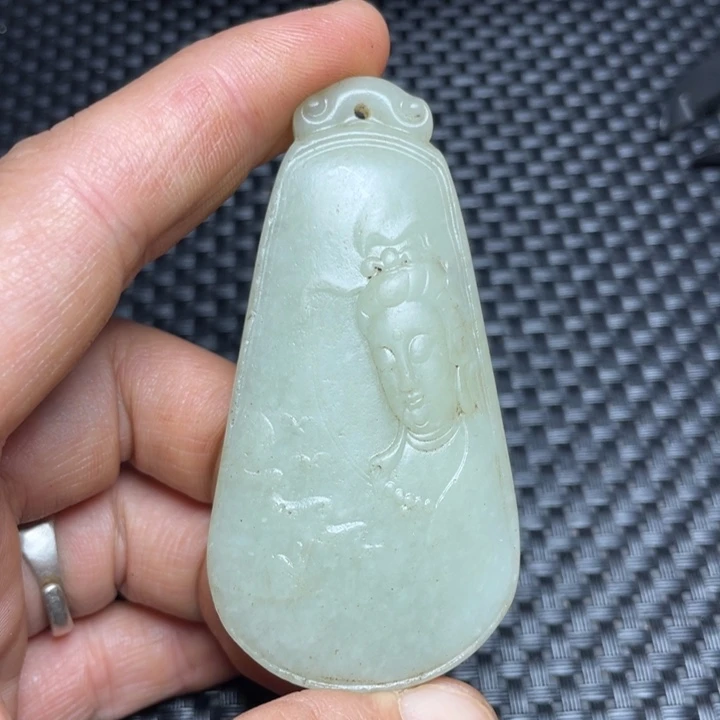 和田玉(糖玉)挂件未镶嵌