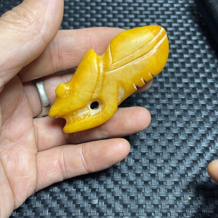 和田玉（糖玉）挂件未镶嵌