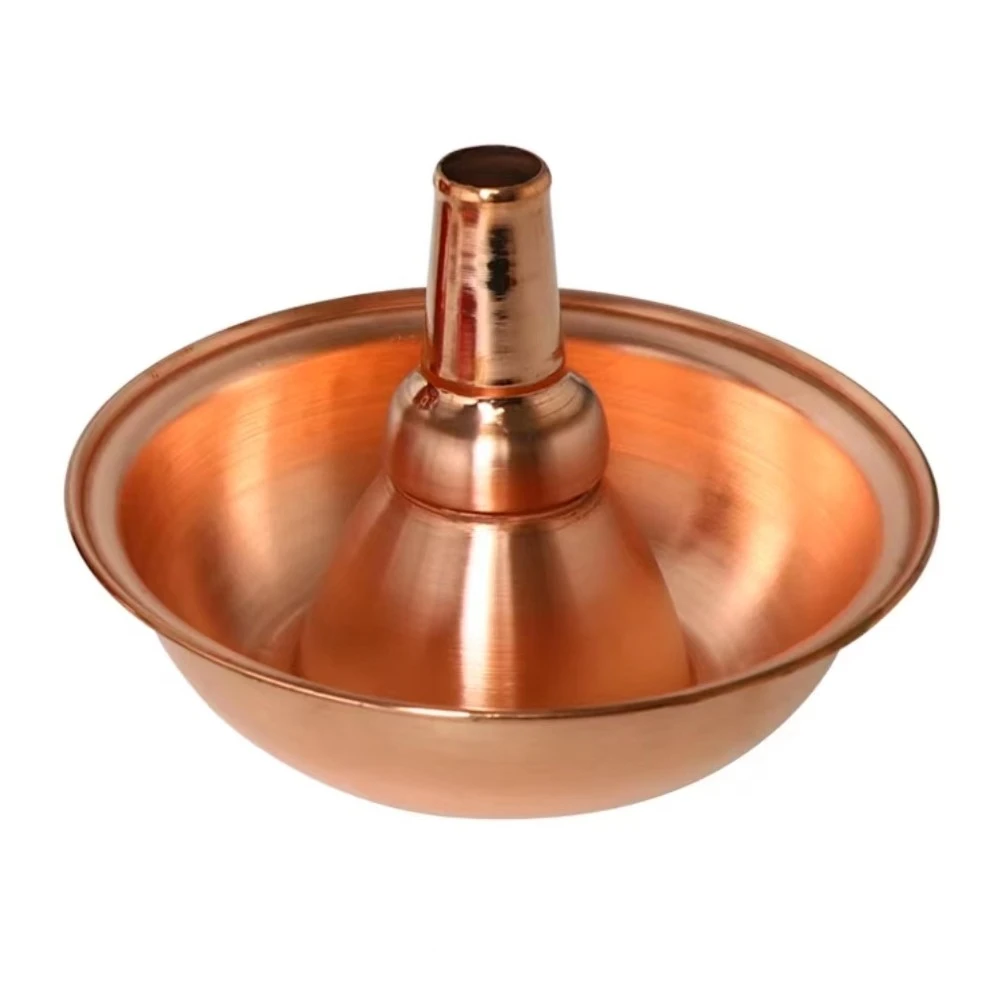 寻路珐琅彩小铜火锅家用内胆肥牛团购涮肉铜锅涮火锅涮羊肉北京