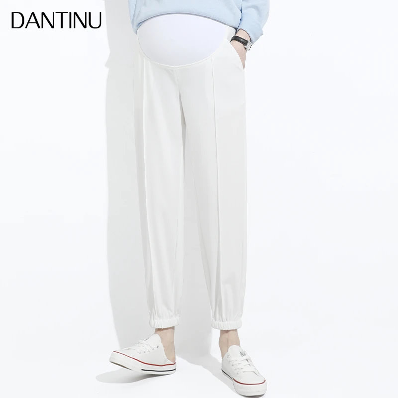 垂感时尚运动裤夏季宽松休闲裤薄款哈伦九分束脚裤春秋季大码卫裤