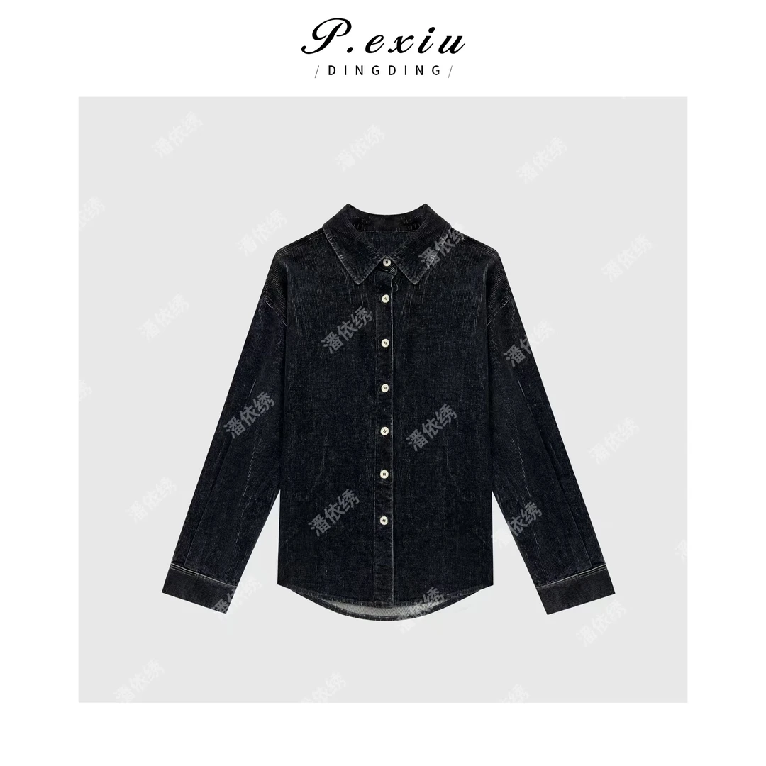水洗做旧牛仔排扣外套 Q34032