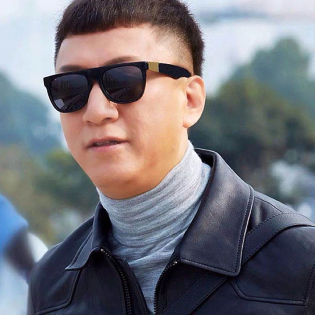 孙红雷同款男士偏光墨镜太阳眼镜时尚个性潮人网红复古款太阳镜