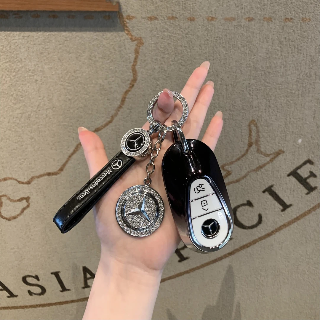 奔驰新C级钥匙套C200L/C260L壳A级A200L包E300L新S级S400L钥匙扣