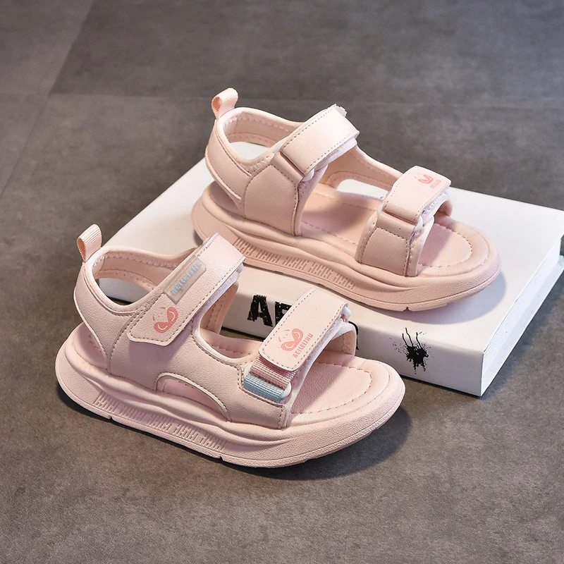 女童凉鞋2025夏季新款女孩中大童软底防滑休闲运动网红儿童沙滩鞋