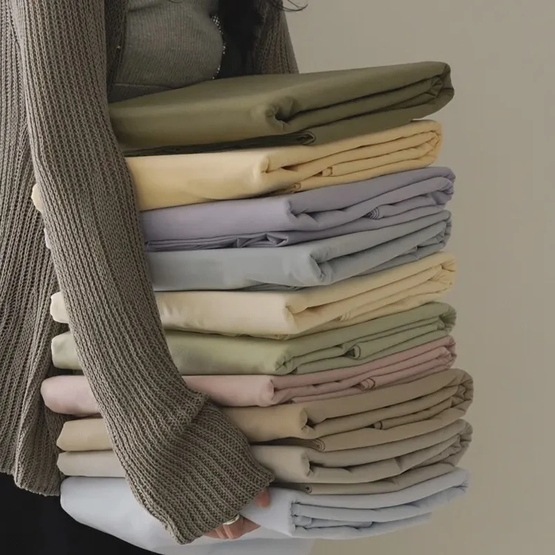 【单床单】博主ins风A类婴儿级全棉双层纱床单亲肤裸睡纯色单件床笠