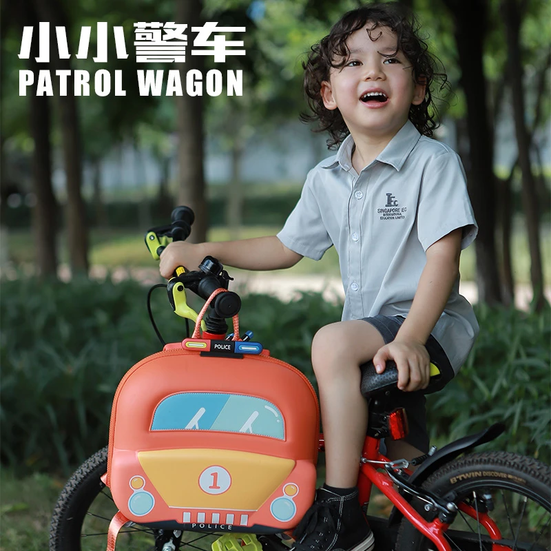 百奇丽幼儿园书包男孩女生宝宝背包3D立体汽车轻便可爱卡通双肩包