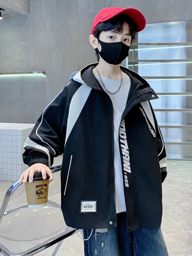 男中童WDD休闲薄棉休闲外套