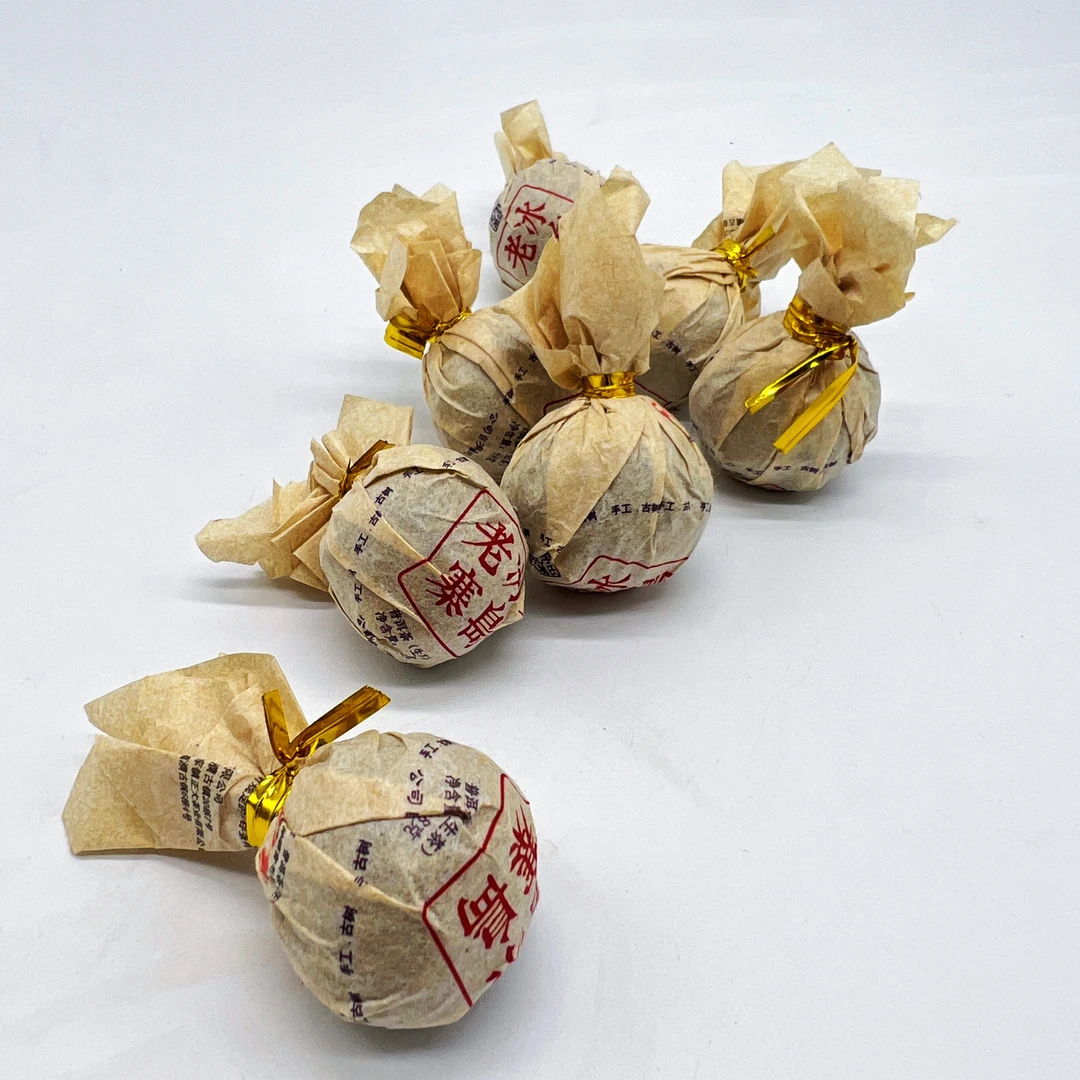 2023冰岛老寨头春普洱茶小龙珠（生茶）±8克/颗 金奖款