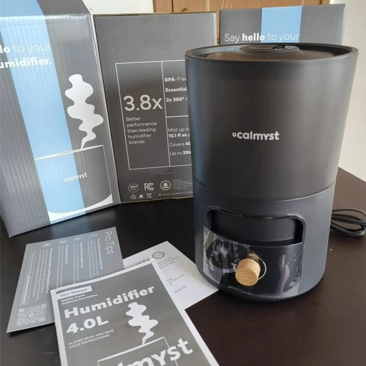 准新品 【DR-1023】Calmyst 大雾量雾化器静音补水加湿器+T16