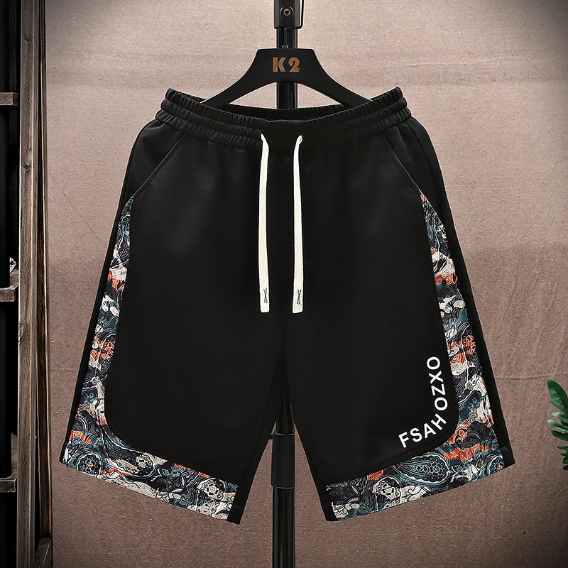 男士短裤夏季男款爆款2024新款高档潮牌休闲宽松外穿男生五分裤男