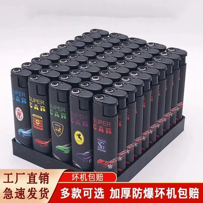 破损包赔新款防风打火机一次性打火机耐用家用批发打火机商超耐用