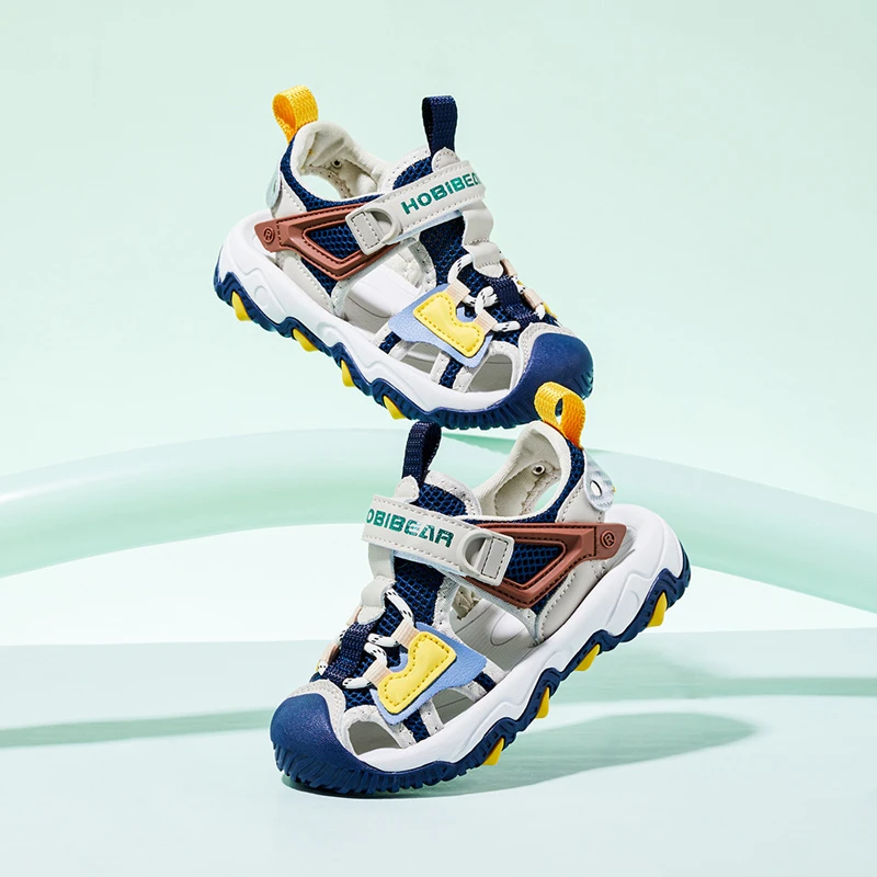 哈比熊童鞋男童女童夏季凉鞋耐磨沙滩鞋DYDS7699