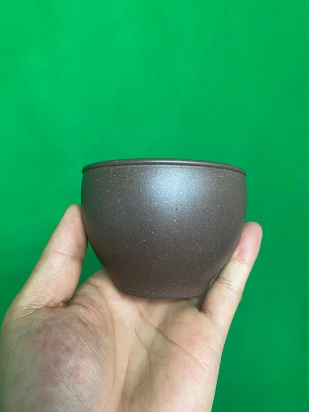 绝世之一四号井底槽清,矿标级缸杯220cc,电窑烧制。主人品茗杯