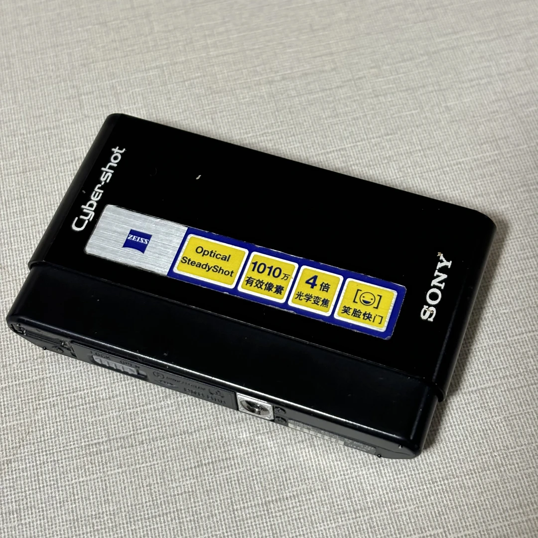 95新 Sony/索尼 索尼T77 1010w像素 4倍光学变焦 下单No退换
