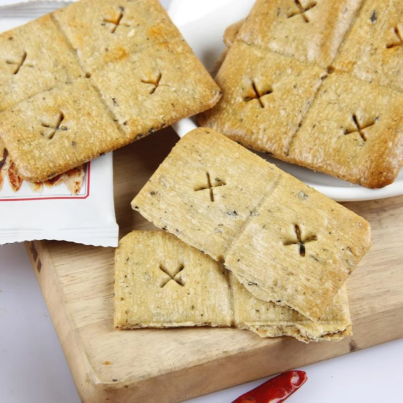 不情书梅干菜脆薄饼干散称薄脆小锅盔饼酥脆夹心办公室休闲零笋0g