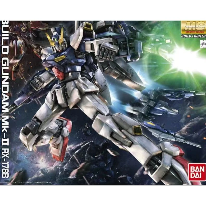 正版拼装，MG创制马克II 白兔 MK-II 模型不自带支架