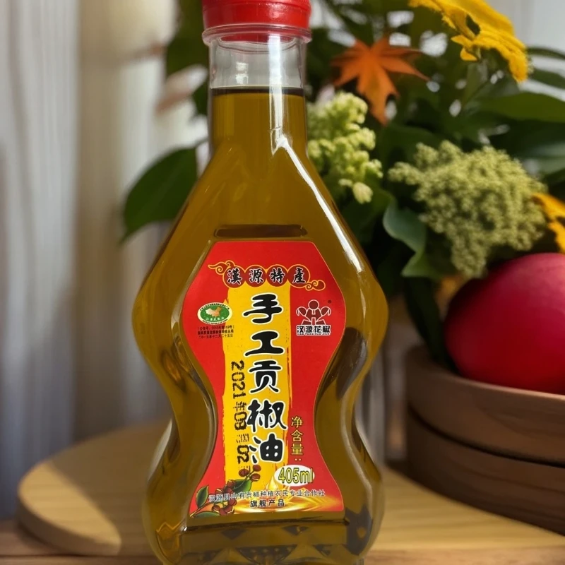 汉源浓郁手工花椒油(旗舰产品)405ml