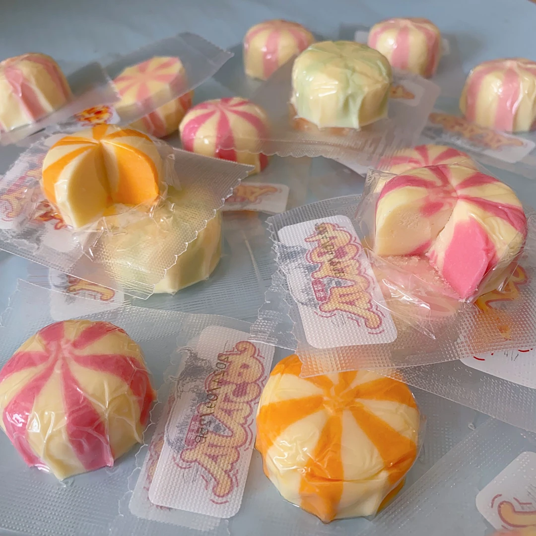 内蒙古奶制品特色奶瓜夹心奶疙瘩独立包装零食