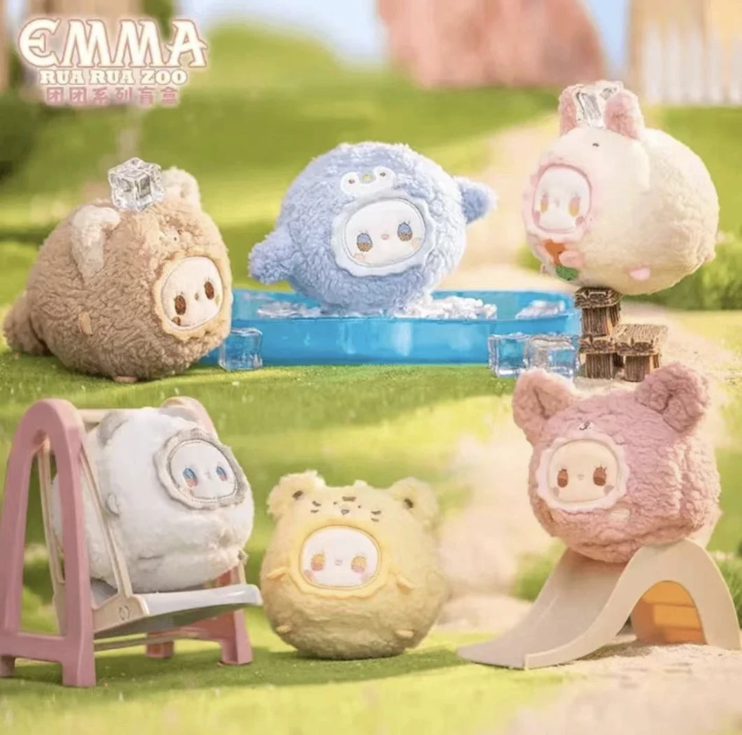 【现拆】EMMA RUA RUA ZOO团团系列盲盒