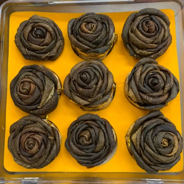 2017年梅江圈枝冬红皮（含玫瑰花） |  正宗经典 核心产区 天然生晒