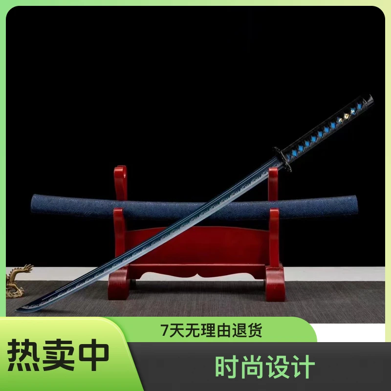 龙泉手工锻造绣春刀武士刃打刀居合收藏刀剑户外把玩冷龙泉宝剑